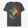Best Pirce 😉 Disney The Lion King Scar and Mufasa Split T-Shirt 😉