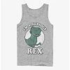 Best Pirce ⭐ Disney Pixar Toy Story Nervous Rex Tank ⌛