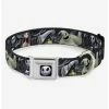 Coupon 🛒 Disney Nightmare Before Christmas Character Group Cemetery Seatbelt Buckle Dog Collar 💯