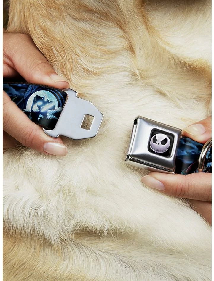 Best Pirce π Disney Nightmare Before Christmas Jack Oogie Boogie Santa Seatbelt Buckle Dog Collar π 2 Best Pirce π Disney Nightmare Before Christmas Jack Oogie Boogie Santa Seatbelt Buckle Dog Collar π - Image 2