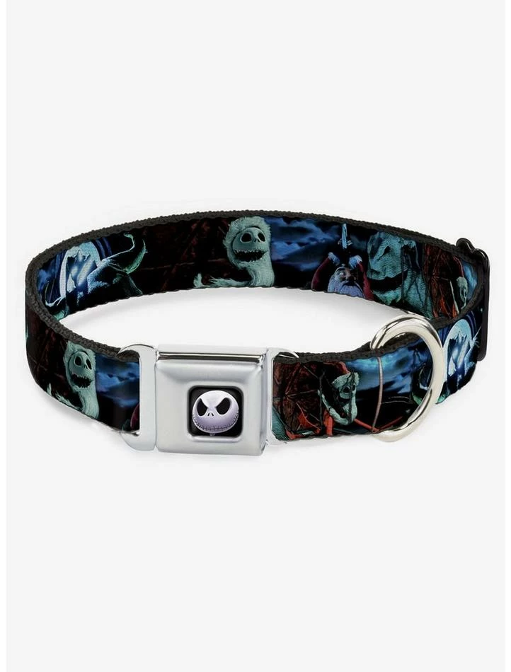 Best Pirce π Disney Nightmare Before Christmas Jack Oogie Boogie Santa Seatbelt Buckle Dog Collar π 1 Best Pirce π Disney Nightmare Before Christmas Jack Oogie Boogie Santa Seatbelt Buckle Dog Collar π