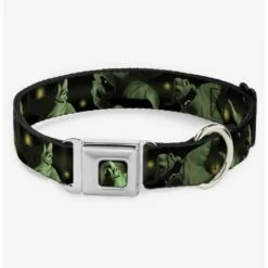 Discount ⌛ Disney Nightmare Before Christmas Oogie Boogie 4 Poses Seatbelt Buckle Dog Collar 👏