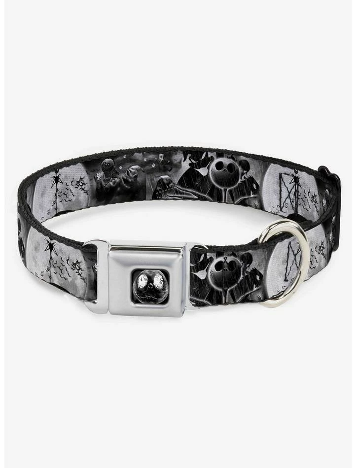 New 💯 Disney Nightmare Before ❄ Christmas Oogie Boogie Scenes Seatbelt Buckle Dog Collar 🎁 1 New 💯 Disney Nightmare Before ❄ Christmas Oogie Boogie Scenes Seatbelt Buckle Dog Collar 🎁