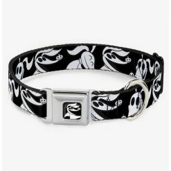 Cheap β¨ Disney Nightmare Before β€οΈ Christmas Zero Expressions Seatbelt Buckle Dog Collar π―