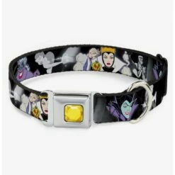 Coupon 🎁 Disney Villains Hexing Scenes Seatbelt Buckle 🎁 Dog Collar ⭐