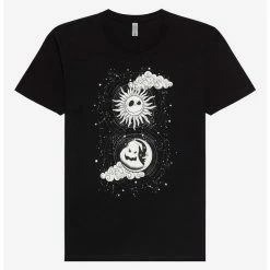 Cheapest 🛒 The Nightmare Before Christmas Celestial Boyfriend Fit Girls T-Shirt 👍