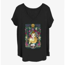 Buy ⌛ Disney Beauty and the Beast Belle Veau Girls T-Shirt Plus Size ✔️