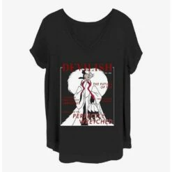 Best reviews of ✔️ Disney Cruella Devilish Vogue Girls T-Shirt Plus Size ❤️