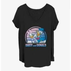 Deals ✔️ Disney Donald Duck Daisy and Donald 🥰 Girls T-Shirt Plus Size 🔔