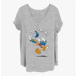 Wholesale 🎉 Disney Donald Duck Donald Mad Girls T-Shirt Plus Size 🔥