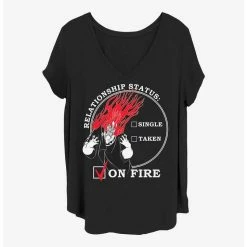 Flash Sale ⌛ Disney Hercules Relationship On Fire 😍 Girls T-Shirt Plus Size ❤️