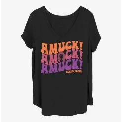 Cheap 😍 Disney Hocus Pocus Amuck 🎁 Girls T-Shirt Plus Size ✨