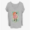 Promo ⭐ Disney The Little Mermaid Ariel Ever After 🥰 Girls T-Shirt Plus Size 😀