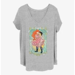 Promo ⭐ Disney The Little Mermaid Ariel Ever After 🥰 Girls T-Shirt Plus Size 😀