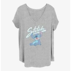 Coupon ✔️ Disney Lilo & Stitch Wink Girls T-Shirt Plus Size 🧨