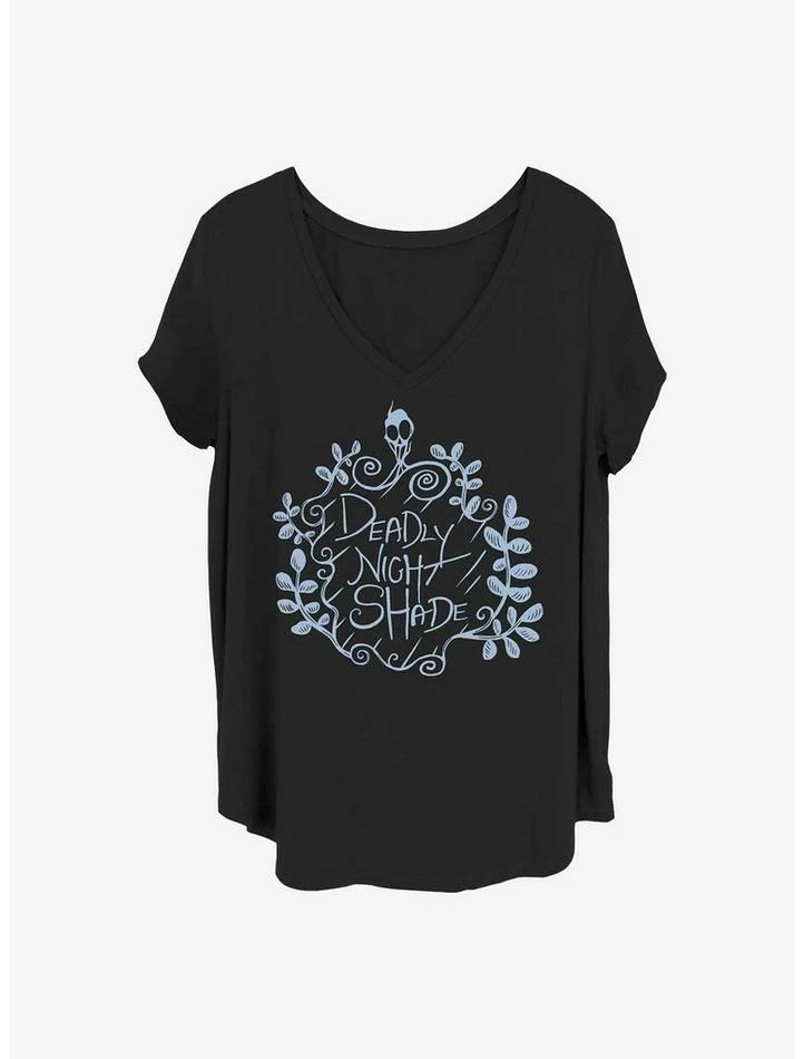 Best reviews of ✔️ Disney The Nightmare Before 🤩 Christmas Deadly Nightshade Girls T-Shirt Plus Size 😍 1 Best reviews of ✔️ Disney The Nightmare Before 🤩 Christmas Deadly Nightshade Girls T-Shirt Plus Size 😍
