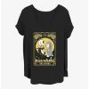 Best Pirce ❤️ Disney The Nightmare Before 🔔 Christmas Lovers Tarot Girls T-Shirt Plus Size ✨