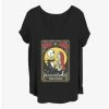 Budget 😍 Disney The Nightmare Before ❄ Christmas Lovers Tarot Girls T-Shirt Plus Size 🎁
