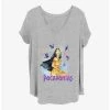 New 😉 Disney Pocahontas Free Spirit 🔔 Girls T-Shirt Plus Size ✨