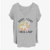 Flash Sale 👍 Disney Sleeping Beauty Need A Nap Girls T-Shirt Plus Size 😉