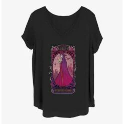 Promo 👍 Disney Sleeping Beauty The Sorceress Maleficent 😀 Girls T-Shirt Plus Size ⌛
