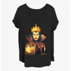Brand new ❤️ Disney Snow White and the Seven Dwarfs Evil Queen ⌛ Girls T-Shirt Plus Size ⭐