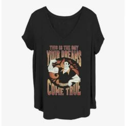 Best deal ⭐ Disney Villains Gaston Dreams ✨ Girls T-Shirt Plus Size ⭐