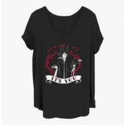 Buy 😀 Disney Villains It's You Girls T-Shirt Plus Size 😀