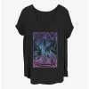 Wholesale 🎉 Disney Villains Sorceress 🎉 Girls T-Shirt Plus Size ✨