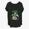 New ⌛ Disney Villains Villainous Squad Girls T-Shirt Plus Size 👍
