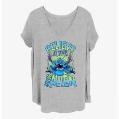 Wholesale 😍 Disney Lilo & Stitch Inner Alien ❤️ Girls T-Shirt Plus Size ✨