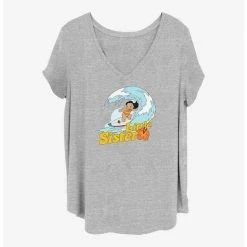 Coupon ⌛ Disney Lilo & Stitch Little Sister Lilo ✨ Girls T-Shirt Plus Size ❤️