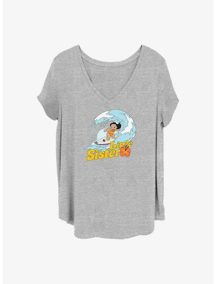 Coupon ⌛ Disney Lilo & Stitch Little Sister Lilo ✨ Girls T-Shirt Plus Size ❤️ 1 Coupon ⌛ Disney Lilo & Stitch Little Sister Lilo ✨ Girls T-Shirt Plus Size ❤️