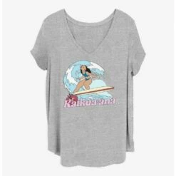 Cheapest ✔️ Disney Lilo & Stitch Kaikua'ana Sister Nani Girls T-Shirt Plus Size 🤩
