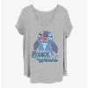 Best Sale 👍 Disney Lilo & Stitch Stay Weird Girls T-Shirt Plus Size 👏