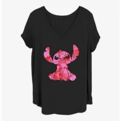 Cheap ⭐ Disney Lilo & Stitch Heart Fill Girls T-Shirt Plus Size 🔥