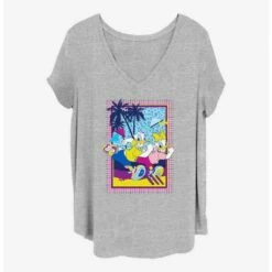 Coupon 🎁 Disney Mickey Mouse Duck and Run Girls T-Shirt Plus Size ✔️