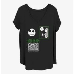 Budget 🧨 Disney The Nightmare Before ❄ Christmas Bone Daddy Girls T-Shirt Plus Size 😍