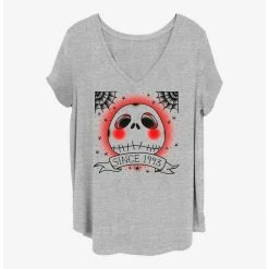 Best deal ⌛ Disney The Nightmare Before Christmas Jack Since 1993 🧨 Girls T-Shirt Plus Size ⭐