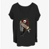 Outlet 👏 Disney The Nightmare Before ❄ Christmas Jack Eternally Girls T-Shirt Plus Size 😉