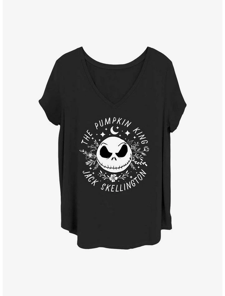 Cheapest 👏 Disney The Nightmare Before Christmas Jack The Pumpkin King Girls T-Shirt Plus Size 🔥 1 Cheapest 👏 Disney The Nightmare Before Christmas Jack The Pumpkin King Girls T-Shirt Plus Size 🔥