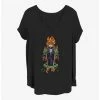 Buy 🌟 Disney The Nightmare Before Christmas Long Live Pumpkin King Girls T-Shirt Plus Size ✔️