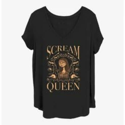 New 👏 Disney The Nightmare Before Christmas Scream Queen Girls T-Shirt Plus Size ⭐