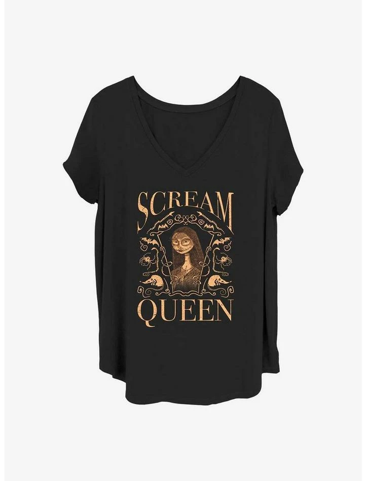New 👏 Disney The Nightmare Before Christmas Scream Queen Girls T-Shirt Plus Size ⭐ 1 New 👏 Disney The Nightmare Before Christmas Scream Queen Girls T-Shirt Plus Size ⭐