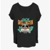 Hot Sale ✨ Disney The Nightmare Before 😉 Christmas Tiki Jack Girls T-Shirt Plus Size 🌟