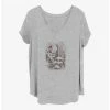Brand new 👍 Disney Pirates of the Caribbean Sorrow's Path Girls T-Shirt Plus Size ✔️
