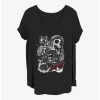Best Sale 🎉 Disney Pirates of the Caribbean Yo Ho Girls T-Shirt Plus Size 👍