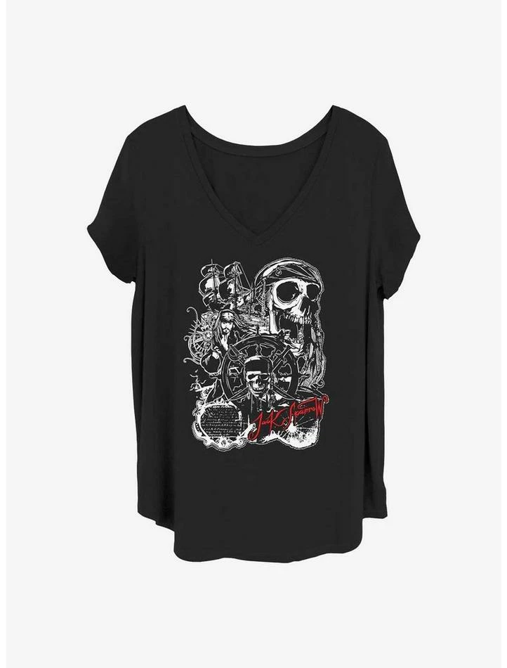 Best Sale π Disney Pirates of the Caribbean Yo Ho Girls T-Shirt Plus Size π 1 Best Sale π Disney Pirates of the Caribbean Yo Ho Girls T-Shirt Plus Size π