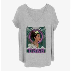 Outlet ✨ Disney The Princess and the Frog Tiana Nouveau 😍 Girls T-Shirt Plus Size ✔️