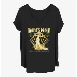 Coupon 😉 Disney The Princess and the Frog Tiana's Place In New Orleans Girls T-Shirt Plus Size 😀